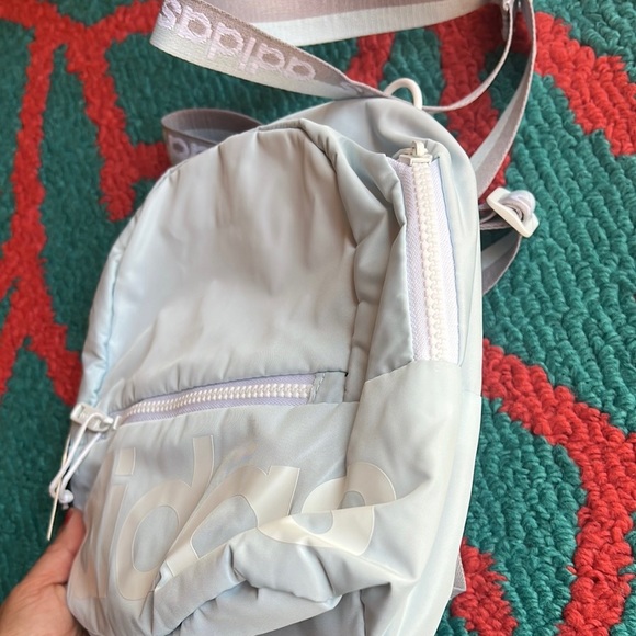 New adidas mini backpack light blue - Picture 4 of 6